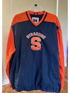 Syracuse Pullover Windbreaker Jacket XL (58 Sports)